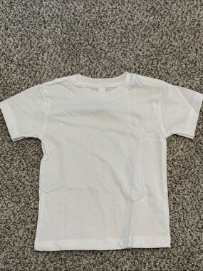 Bella Canvas White Short Sleeve Kids Tee